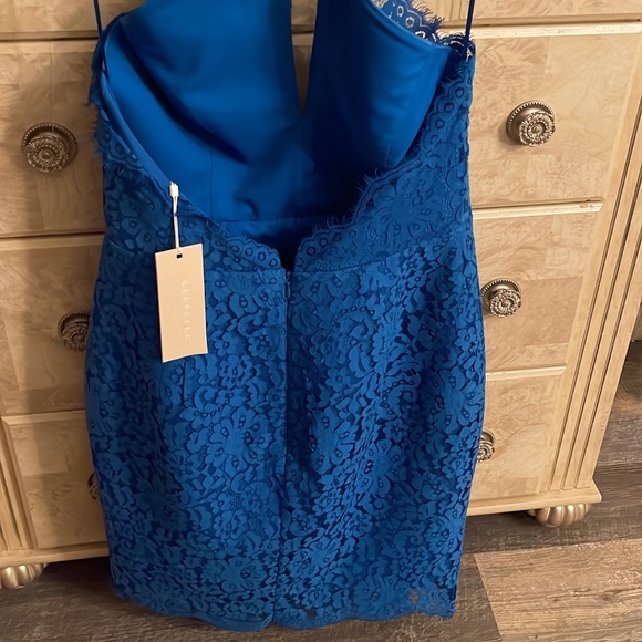 Royal Blue dress size L - Picture 2 of 2